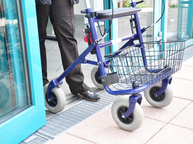 Foto: Gutjahr Barrierefreie Schwellen im Eingangsbereich